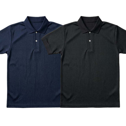 Pack of 2 Polo Half Sleeve T-Shirts – Black & Navy