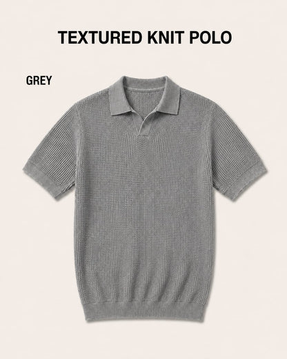 Pack of 2 Johnny Collar Polos – Grey & Navy Blue